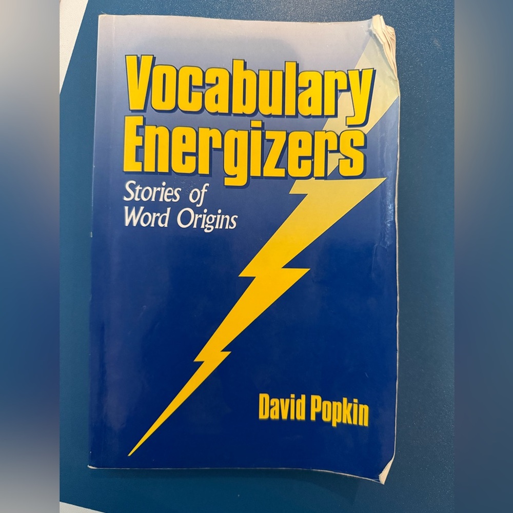 Vocabulary Energizers Book by David Popkin - Blue Cover